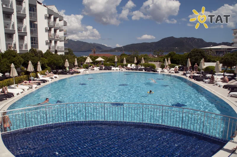 Фото отеля Luna Beach Deluxe Hotel 5* Мармарис Турция экстерьер и бассейны
