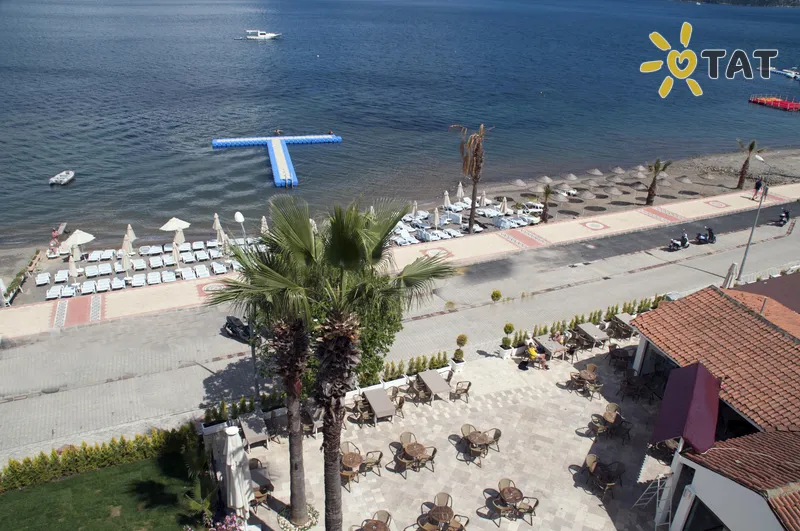 Фото отеля Luna Beach Deluxe Hotel 5* Мармарис Турция пляж