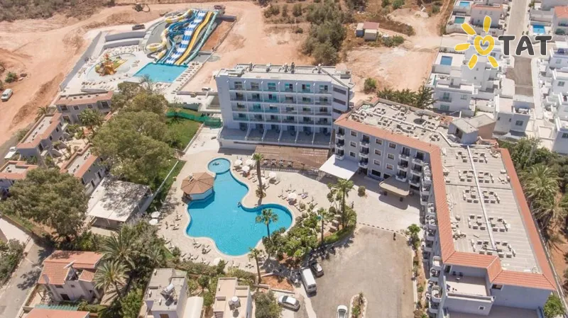 Фото отеля Narcissos Waterpark Resort 4* Протарас Кипр экстерьер и бассейны