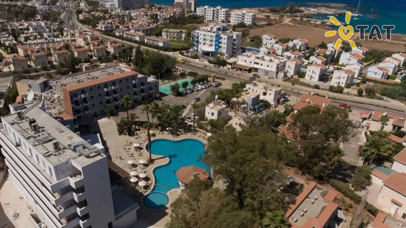 Фото отеля Narcissos Waterpark Resort 4* Протарас Кипр экстерьер и бассейны