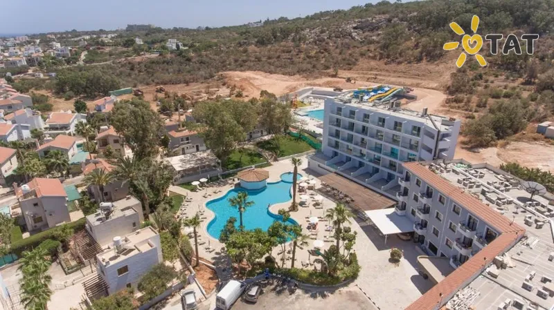 Фото отеля Narcissos Waterpark Resort 4* Протарас Кипр экстерьер и бассейны