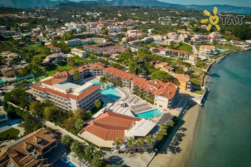 Фото отеля Tsilivi Beach Hotel 4* о. Закинф Греция экстерьер и бассейны
