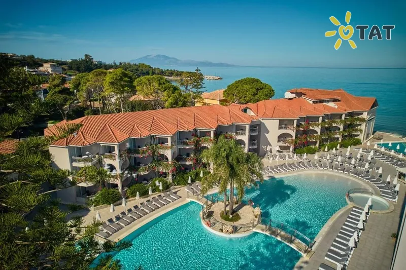 Фото отеля Tsilivi Beach Hotel 4* о. Закинф Греция экстерьер и бассейны