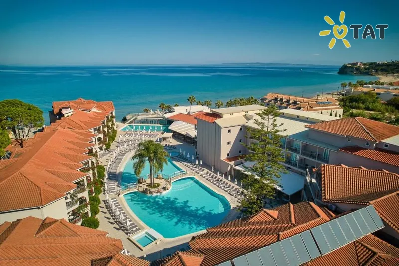 Фото отеля Tsilivi Beach Hotel 4* о. Закинф Греция экстерьер и бассейны