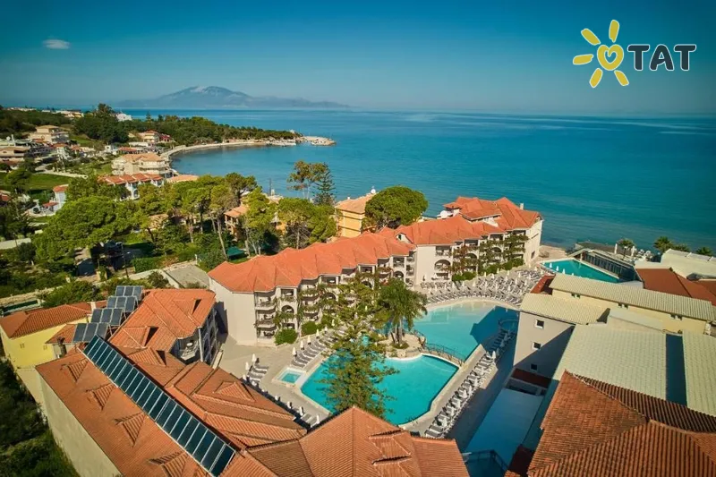 Фото отеля Tsilivi Beach Hotel 4* о. Закинф Греция экстерьер и бассейны