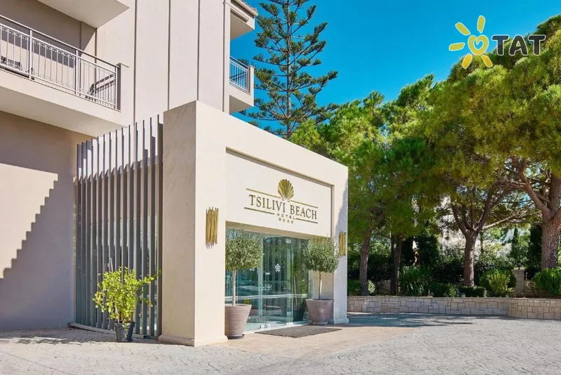 Фото отеля Tsilivi Beach Hotel 4* о. Закинф Греция экстерьер и бассейны