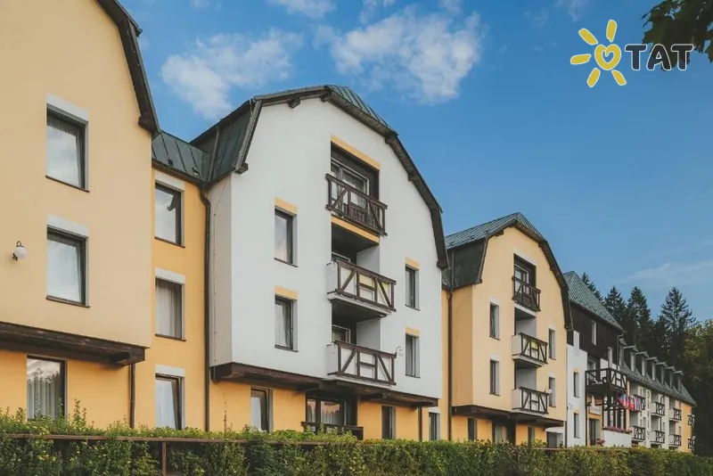 Фото отеля Devin Spa Hotel 4* Marianske Lazne Čehu ārpuse un baseini