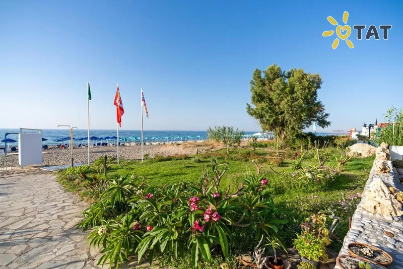Фото отеля Kathrin Beach 3* Kreta – Retimnas Graikija išorė ir baseinai