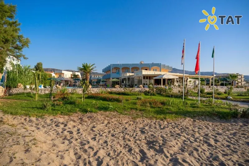 Фото отеля Kathrin Beach 3* Kreta – Retimnas Graikija išorė ir baseinai
