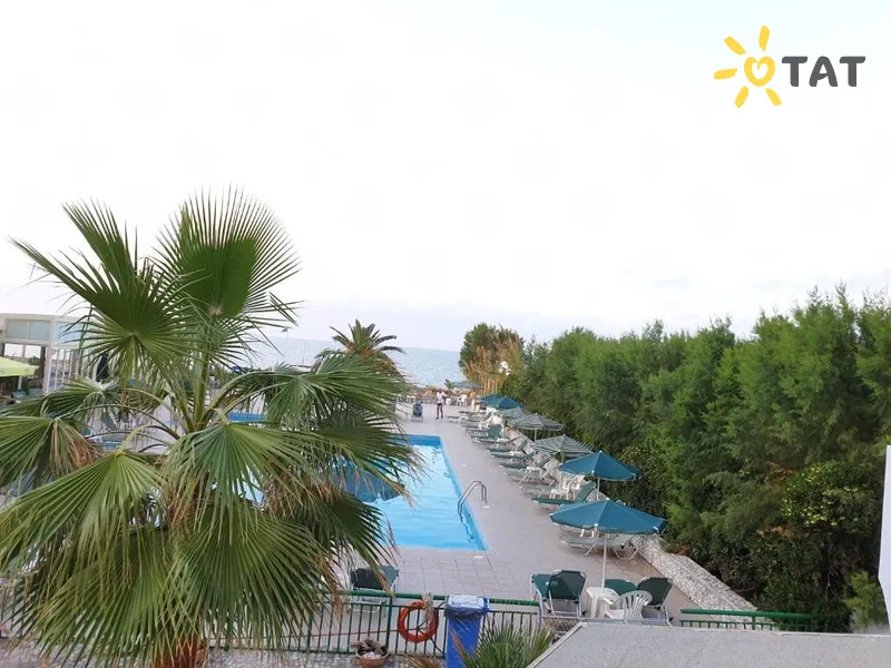 Фото отеля Kathrin Beach 3* Kreta – Retimnas Graikija išorė ir baseinai