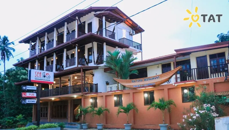Фото отеля Seafood Restaurant & Motel 2* Tangalle Šrilanka ārpuse un baseini
