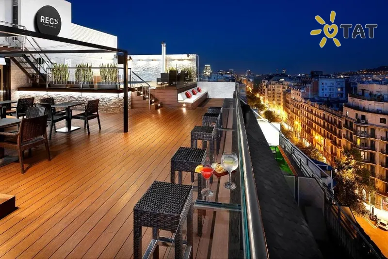 Фото отеля HCC Regente 4* Барселона Испания экстерьер и бассейны