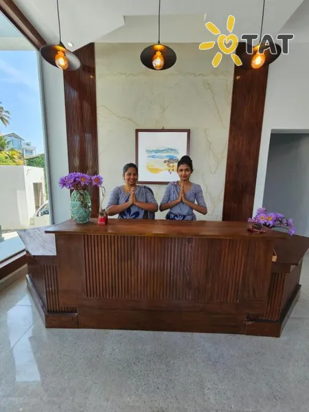 Фото отеля Sandy Bliss Mirissa 4* Mirissa Šri Lanka fojė ir interjeras
