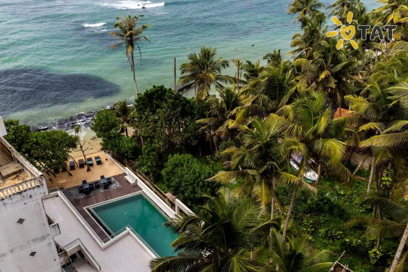Фото отеля Sandy Bliss Mirissa 4* Mirissa Šri Lanka išorė ir baseinai