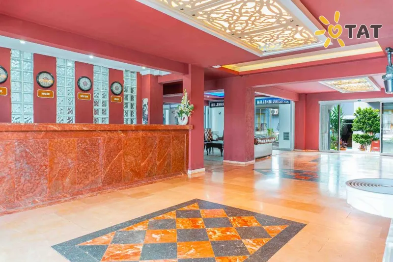 Фото отеля Belpoint Beach Hotel 4* Kemeras Turkija fojė ir interjeras