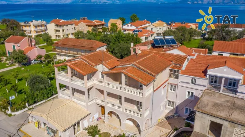 Фото отеля Korina Apart Hotel Kavos 4* о. Корфу Греция экстерьер и бассейны