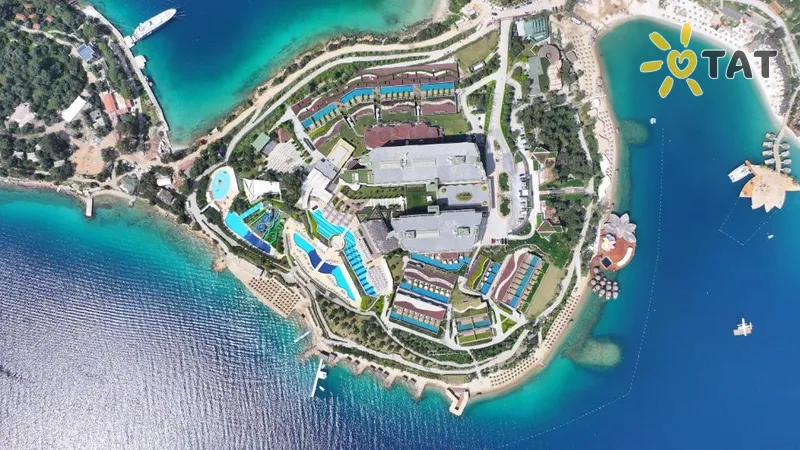 Фото отеля La Blanche Island 5* Бодрум Турция экстерьер и бассейны
