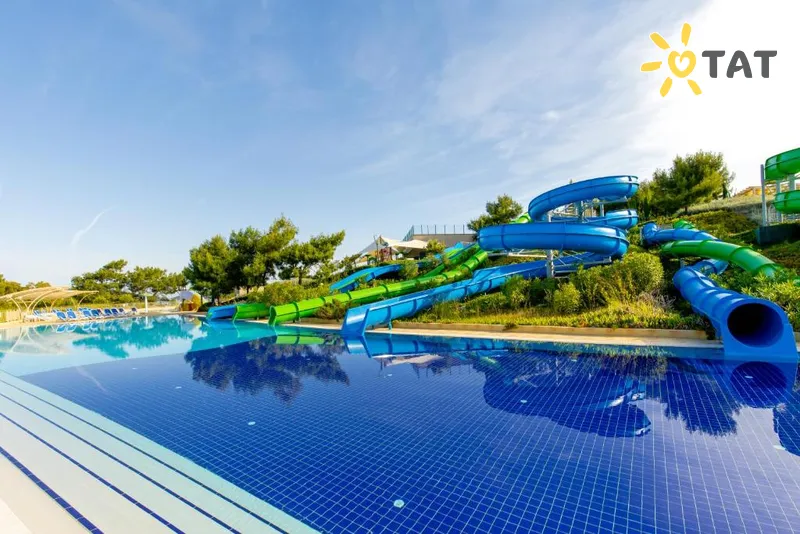 Фото отеля La Blanche Island 5* Бодрум Турция аквапарк, горки