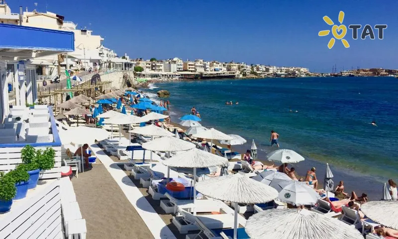 Фото отеля Azure Mare Hotel 3* Kreta – Heraklionas Graikija papludimys