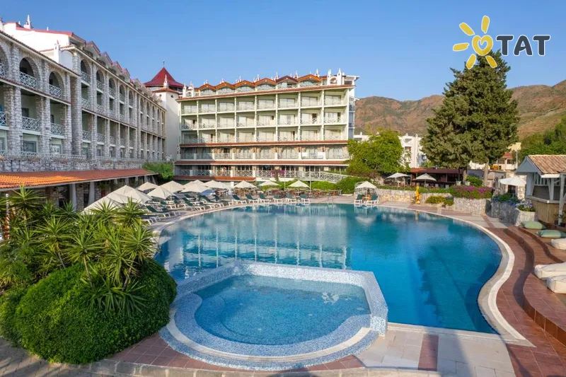Фото отеля Marti La Perla 4* Мармарис Турция экстерьер и бассейны