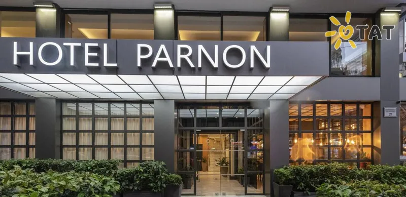 Фото отеля Parnon Hotel 3* Афины Греция экстерьер и бассейны
