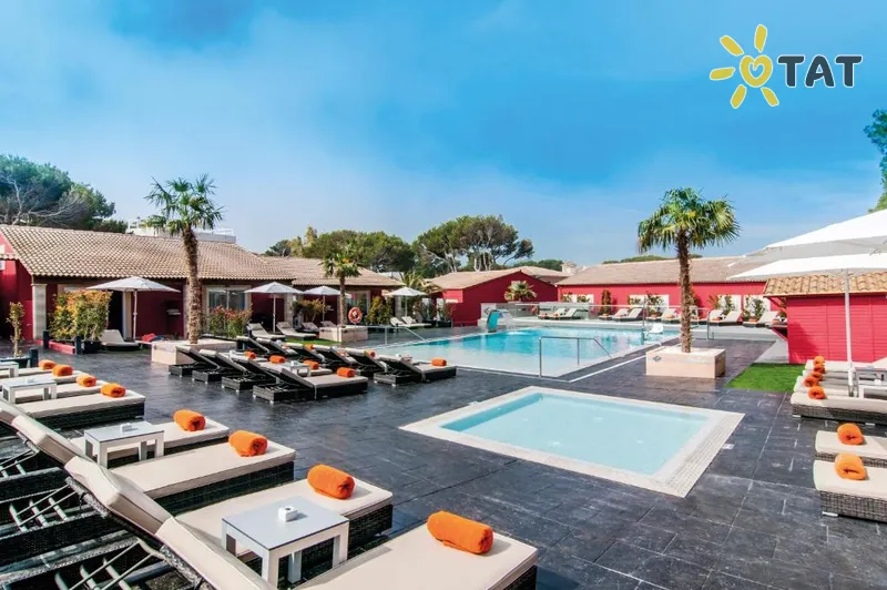 Фото отеля Paradise Residencial Hotel 4* par. Maljorka Spānija ārpuse un baseini