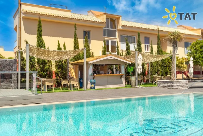 Фото отеля Paradise Residencial Hotel 4* par. Maljorka Spānija ārpuse un baseini
