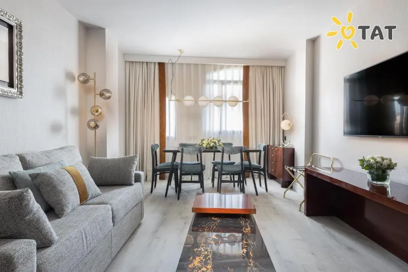 Фото отеля Suites Center Barcelona 4* Barselona Spānija cipariem