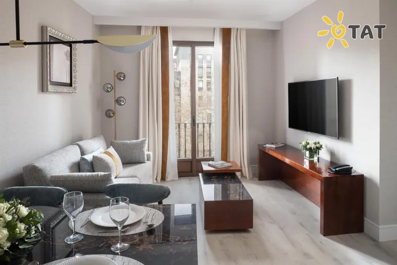 Фото отеля Suites Center Barcelona 4* Barselona Spānija cipariem
