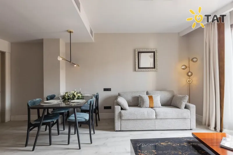 Фото отеля Suites Center Barcelona 4* Barselona Spānija cipariem