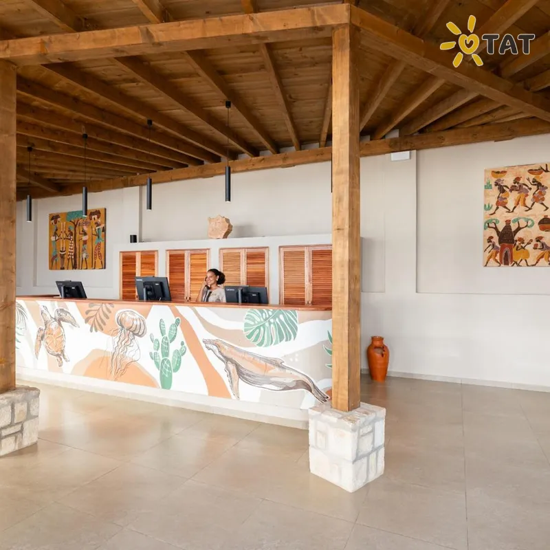 Фото отеля Barcelо Marine Boa Vista - Adults Only 5* о. Боавишта Кабо-Верде лобби и интерьер