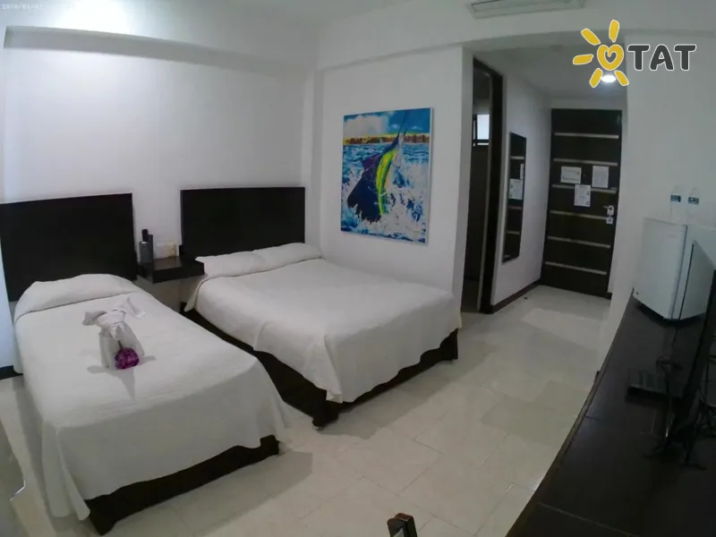 Фото отеля Plaza Playa Hotel 3* Playa del Carmen Meksika numeriai