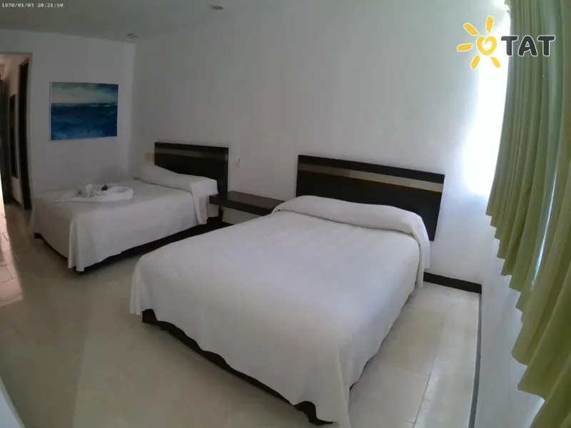Фото отеля Plaza Playa Hotel 3* Playa del Carmen Meksika numeriai