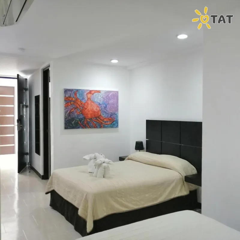 Фото отеля Plaza Playa Hotel 3* Playa del Carmen Meksika numeriai