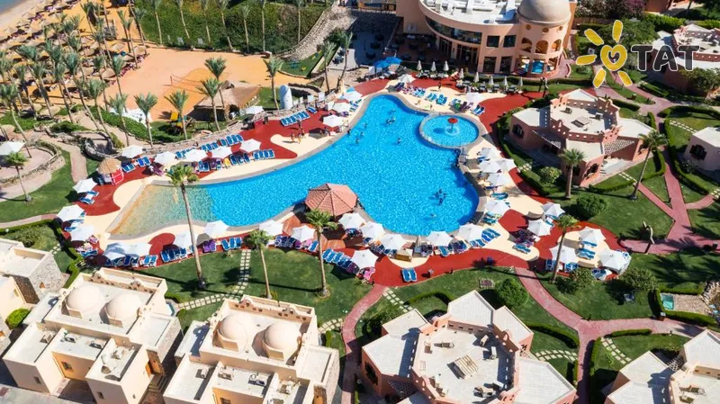 Фото отеля Nubian Island Hotel 5* Шарм эль Шейх Египет экстерьер и бассейны