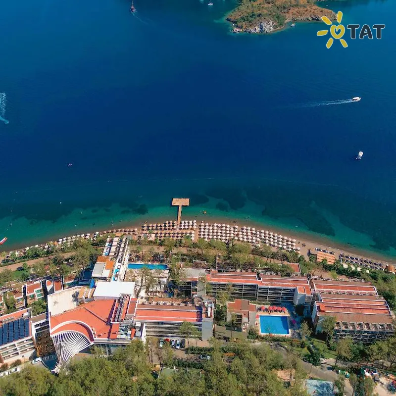 Фото отеля Orka Lotus Beach Hotel 5* Мармарис Турция экстерьер и бассейны