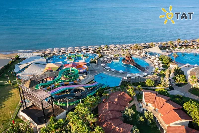 Фото отеля Papillon Belvil 5* Белек Турция аквапарк, горки