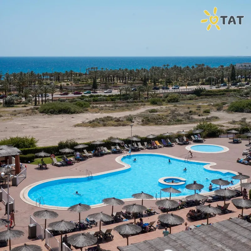 Фото отеля Ohtels Cabogata 4* Коста де Альмерия Испания экстерьер и бассейны