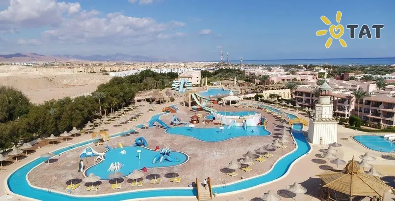 Фото отеля Parrotel Aqua Park Resort 4* Шарм эль Шейх Египет экстерьер и бассейны