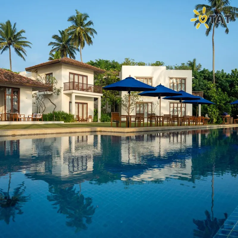 Фото отеля Kumu Beach 4* Амбалангода Шри-Ланка экстерьер и бассейны