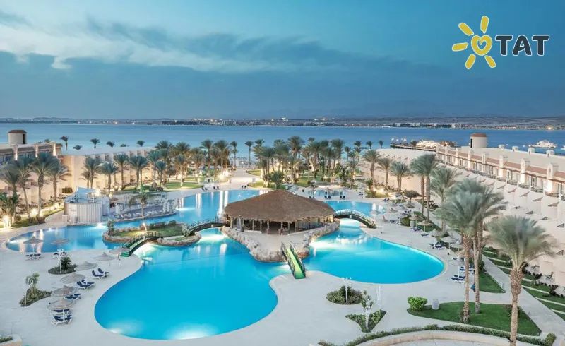 Фото отеля Pyramisa Beach Resort Sahl Hasheesh 5* Sahls Hašišs Ēģipte ārpuse un baseini