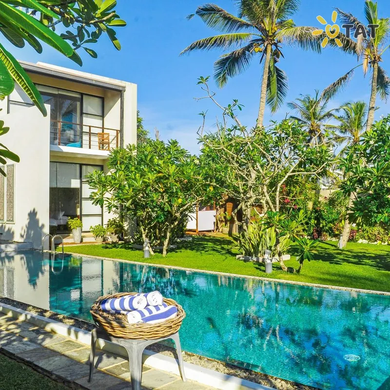 Фото отеля Mirissa Beach Villa 3* Мирисса Шри-Ланка экстерьер и бассейны