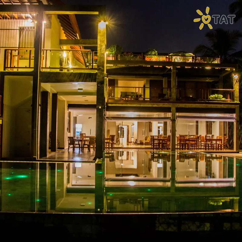 Фото отеля Hikka Sands & Spa 3* Hikaduva Šrilanka ārpuse un baseini