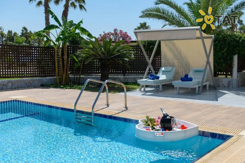 Фото отеля Natura Park Village 5* Kosas Graikija išorė ir baseinai