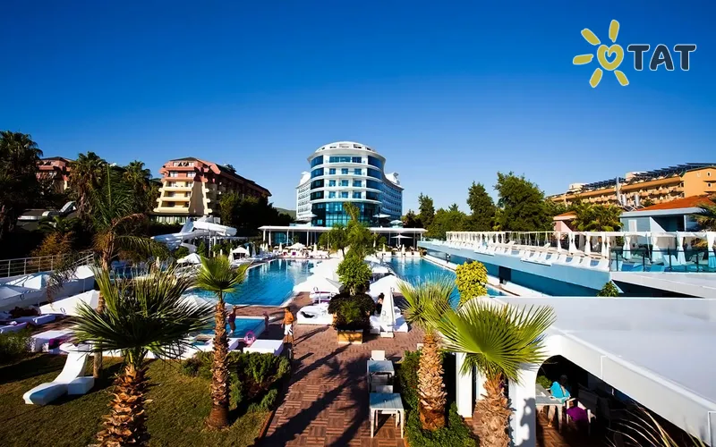 Фото отеля Q Premium Resort 5* Alanja Turcija ārpuse un baseini