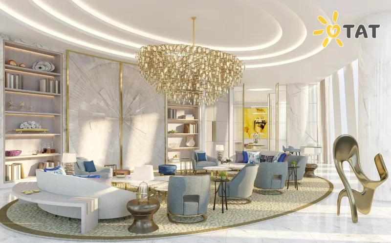 Фото отеля Mandarin Oriental Downtown 5* Dubaija AAE vestibils un interjers
