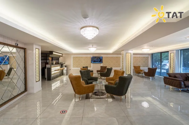 Фото отеля Tamara Business Otel 4* Анталия Турция лобби и интерьер