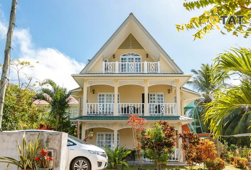 Фото отеля Captains Villa 4* par. Mahe Seišelu salas ārpuse un baseini