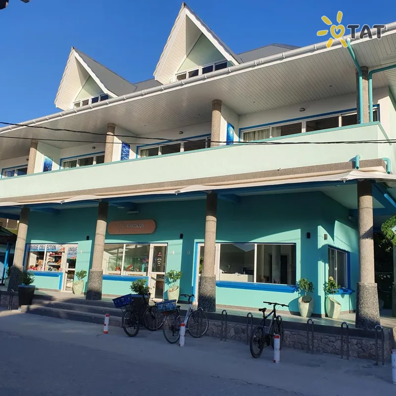 Фото отеля Bord Mer City Apartments 4* о. Ла Диг Сейшельские о-ва экстерьер и бассейны