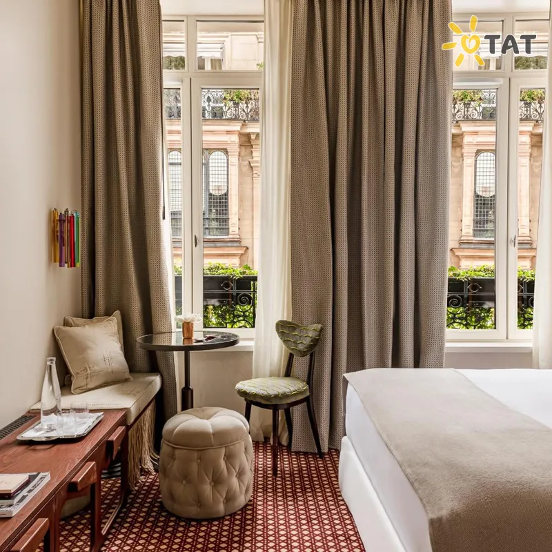 Фото отеля Chateau des Fleurs Hotel & Spa Paris 5* Paryžius Prancūzija numeriai